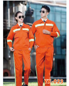桔红环卫春秋工装