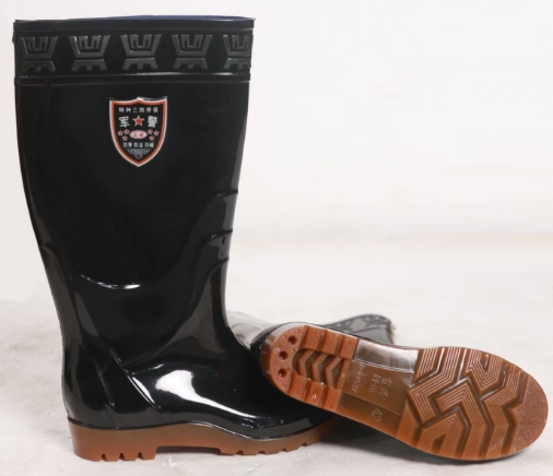 印花美式全新料雨鞋