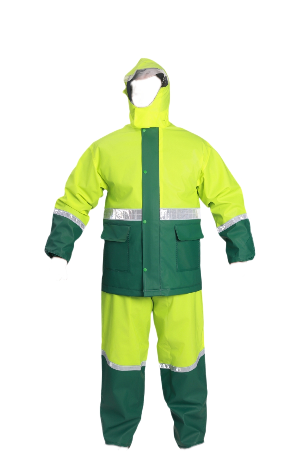 无缝焊接防暴雨衣