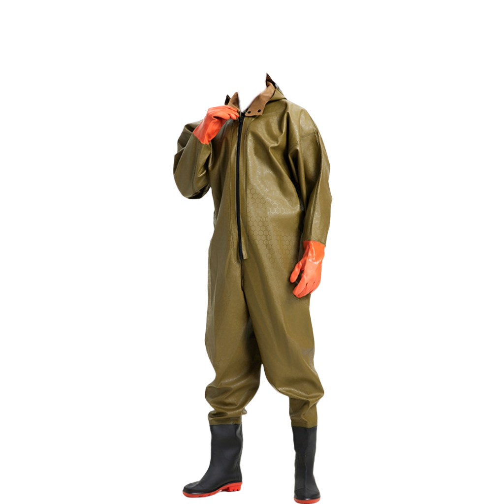 全封闭连体下水裤