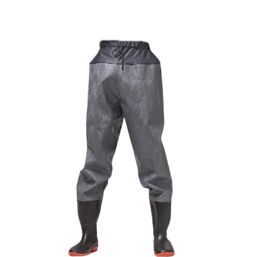 齐腰下水裤连体鞋