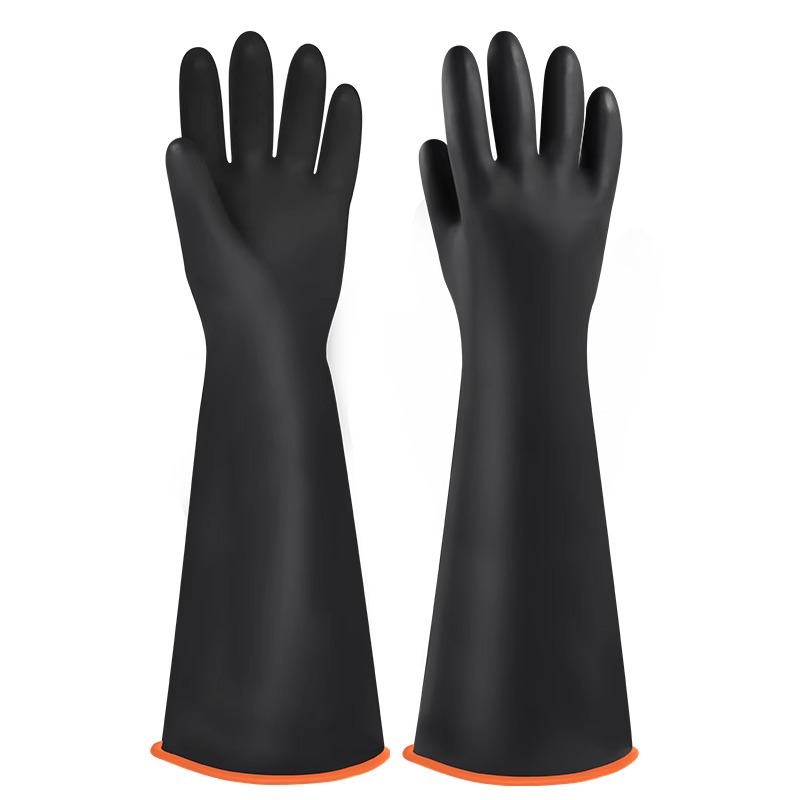 防滑防水工业耐酸手套