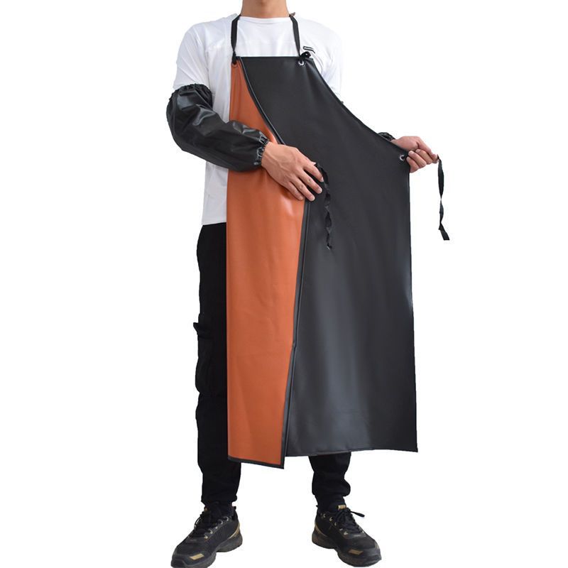 双层复合PVC防水防油围裙